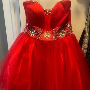 Red Dama Dress